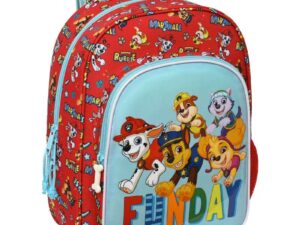 Mochila Funday Patrulla Canina Paw Patrol 34cm adaptable