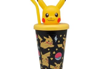 Vaso con caña Pikachu Pokemon