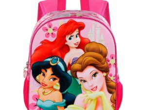 Mochila 3D Palace Princesas Disney 31cm