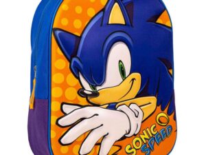 Mochila 3D Sonic The Hedgehog 31cm