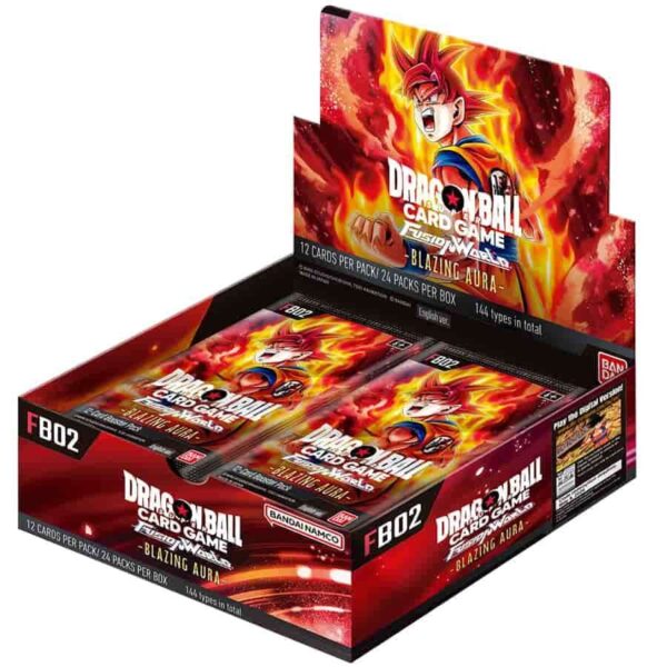 DBS Fusion World: Blazing Aura (FB02) Booster Box Dragon Ball