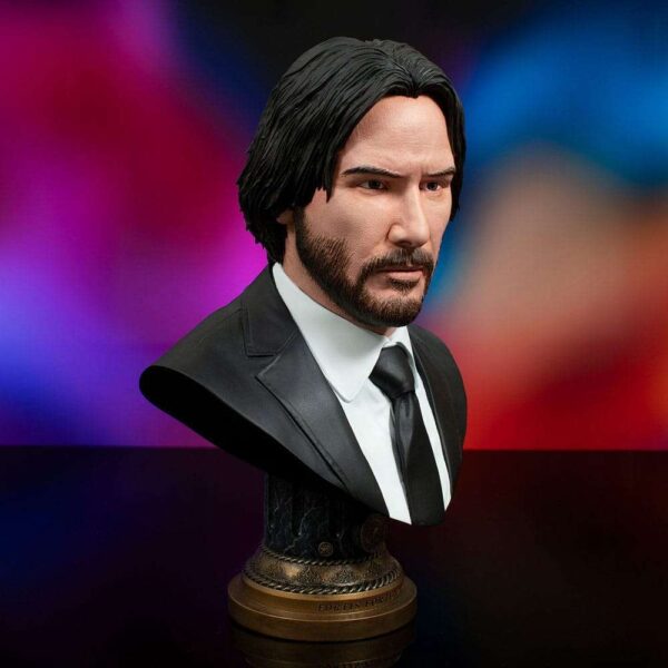 John Wick Legends in 3D Busto 1/2 Chapter 2 25 cm