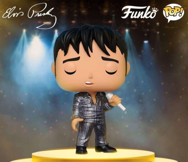 Funko Elvis Presley 68ComebackSpecial(DGLT) 9 cm