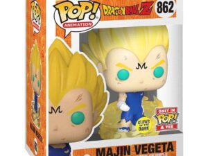 Funko Pop & Tee Majin Vegeta (Glow)