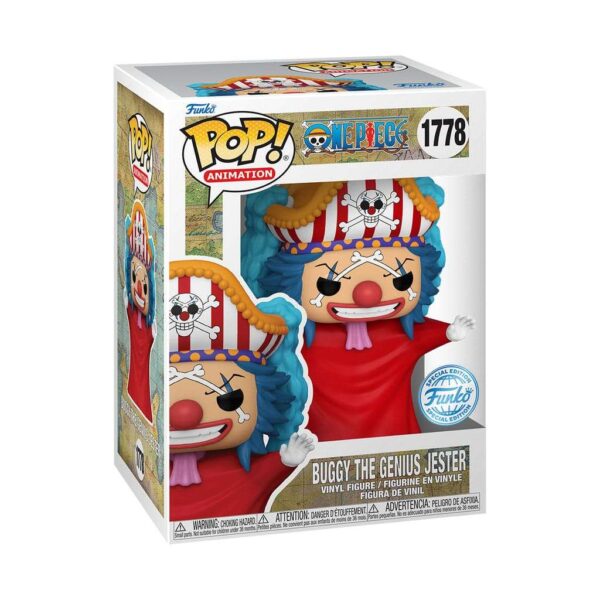 Funko One Piece Buggy (Post Time-Skip) Exclusive 9 cm