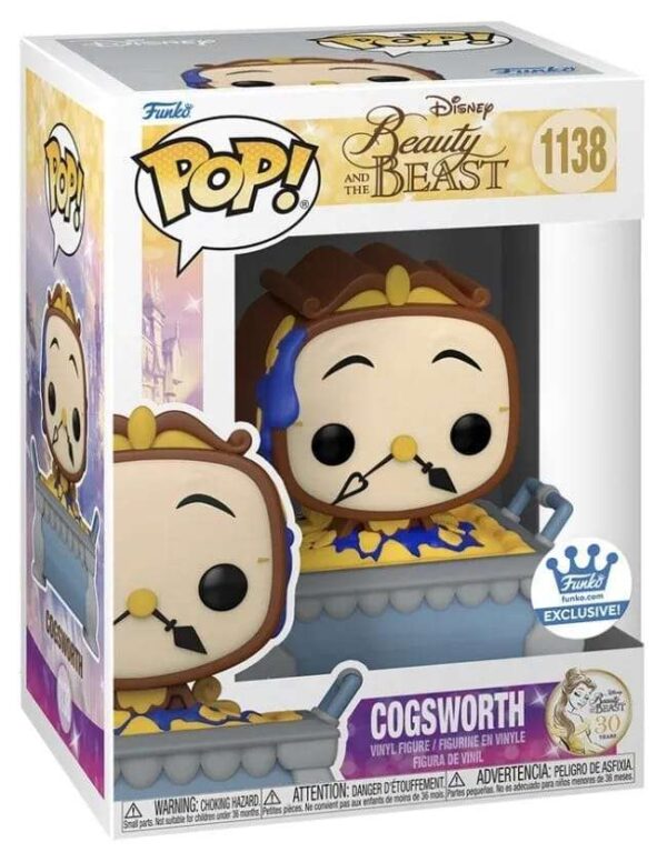 Funko Pop Disney Cogsworth (Ding Dong)