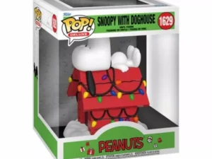 Funko Deluxe Snoopy with doghouse Holidays