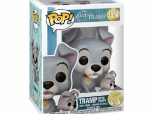 Funko Tramp with puppy - Disney La Dama y el Vagabundo