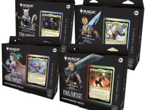 Magic the Gathering Final Fantasy Mazos de Commander