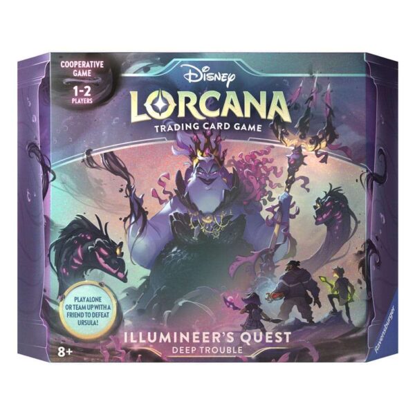 Disney Lorcana TCG Ursula's Return TCG Set de Regalo Illumineer's Quest: Deep Trouble