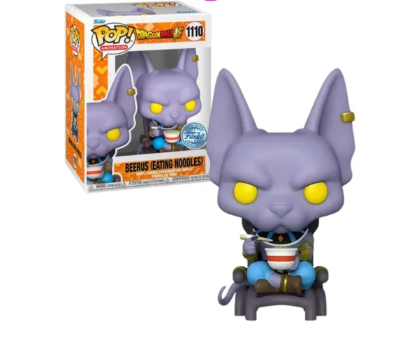 Funko Beerus Eating Noodles Dragon Ball