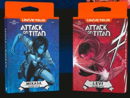 ATTACK ON TITAN "BATTLE FOR HUMANITY" CLASH DECK DISPLAY